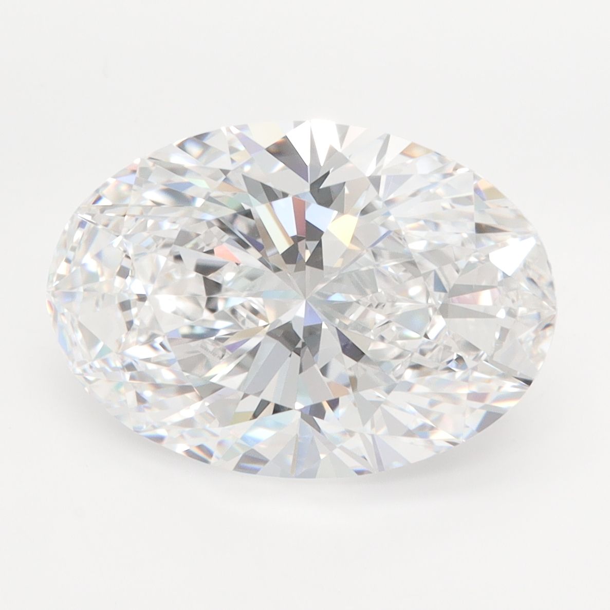 5.01 ct. oval Lab Grown Diamond front image