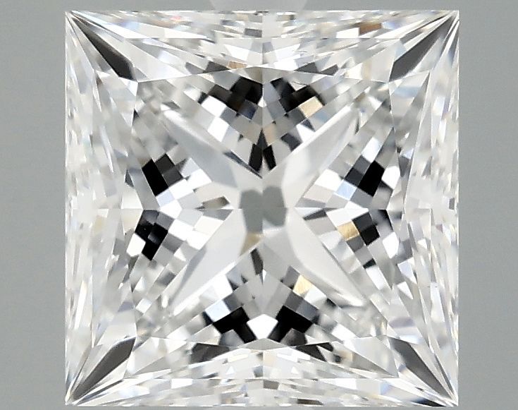 3.04 ct. princess Lab Grown Diamond front image