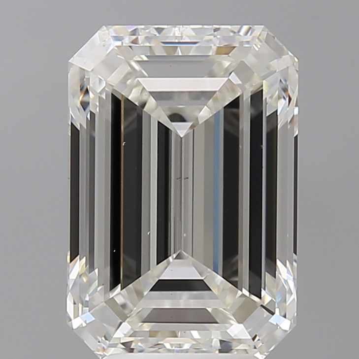 5.45 ct. emerald Lab Grown Diamond front image