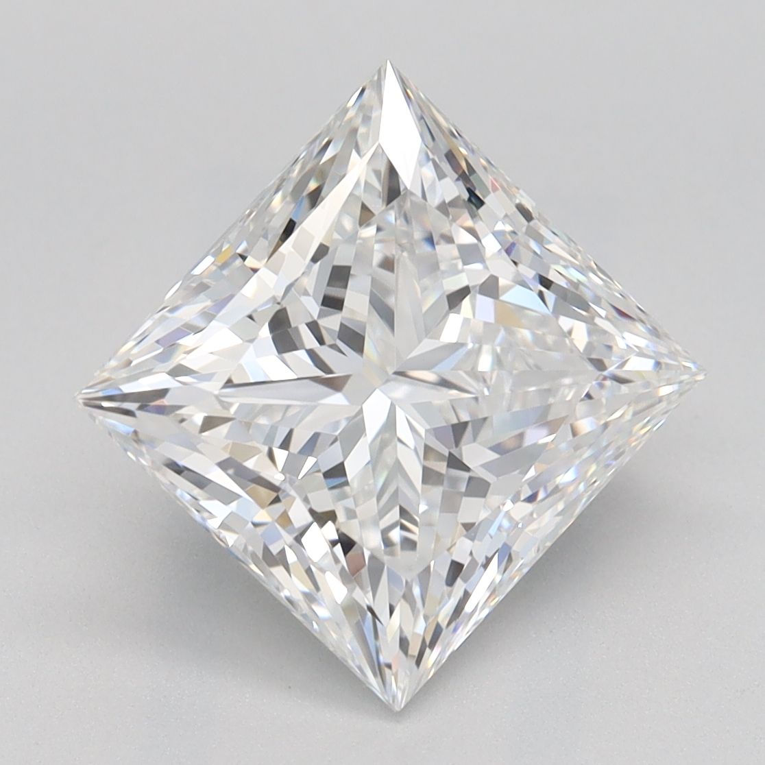 3.20 ct. princess Lab Grown Diamond front image