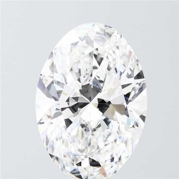 8.06 ct. oval Lab Grown Diamond front image