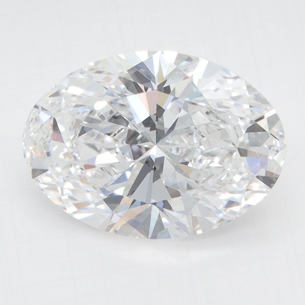 3.08 ct. oval Lab Grown Diamond front image