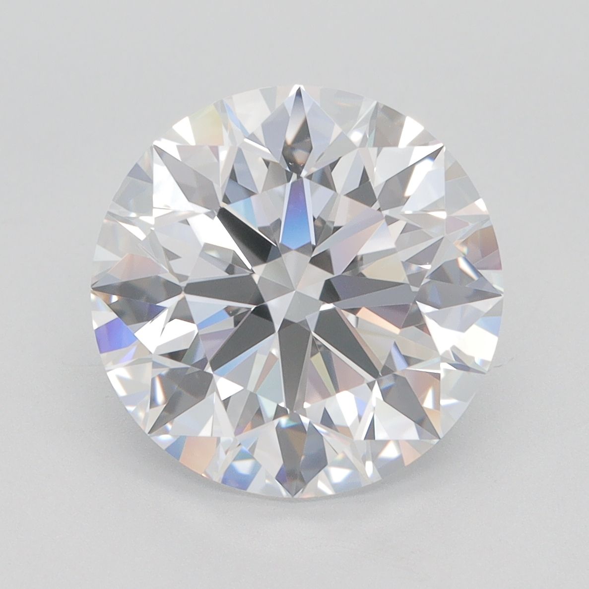 5.02 ct. round Lab Grown Diamond front image