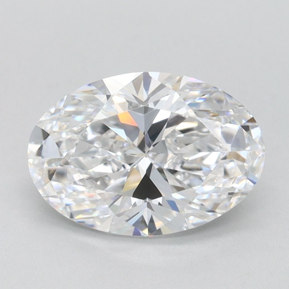 1.44 ct. oval Lab Grown Diamond front image
