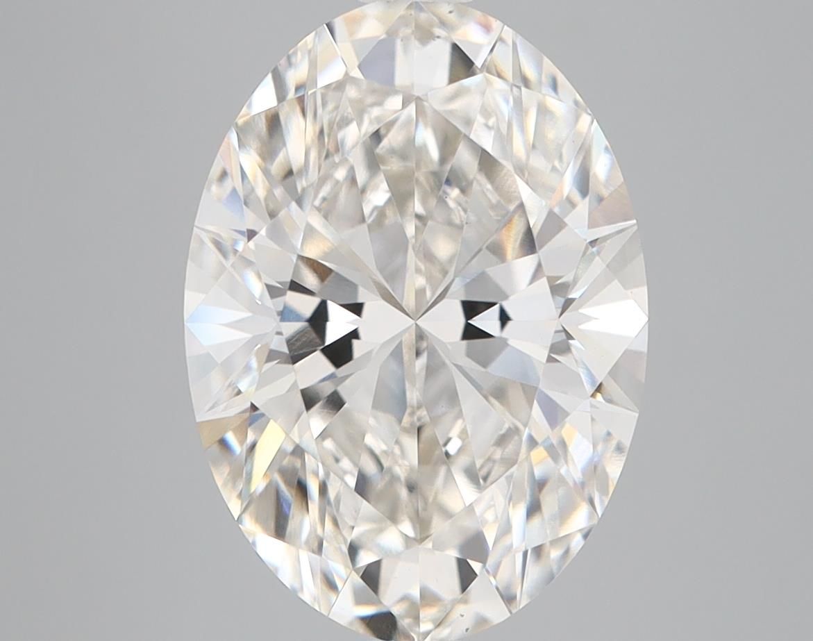 4.11 ct. oval Lab Grown Diamond front image