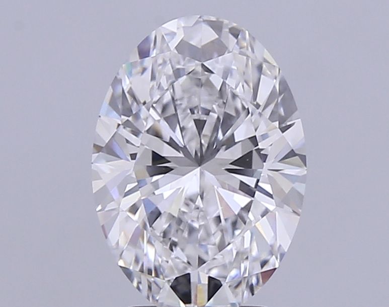 3.56 ct. oval Lab Grown Diamond front image