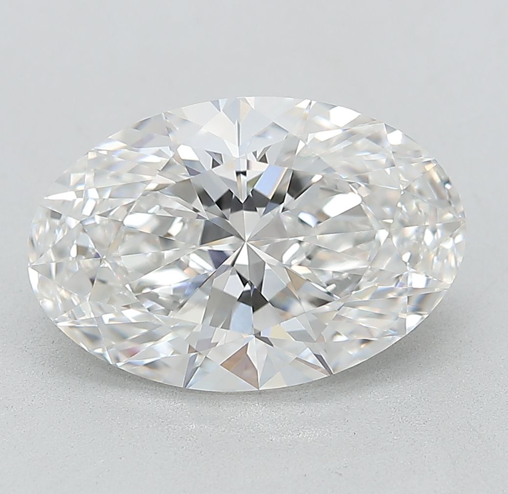 3.20 ct. oval Lab Grown Diamond front image