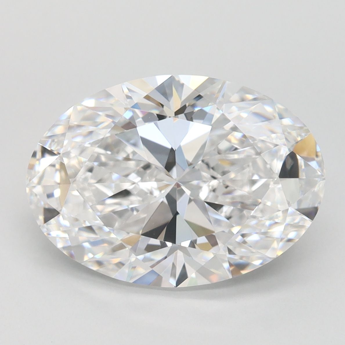 3.60 ct. oval Lab Grown Diamond front image