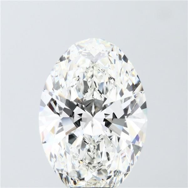 11.09 ct. oval Lab Grown Diamond front image