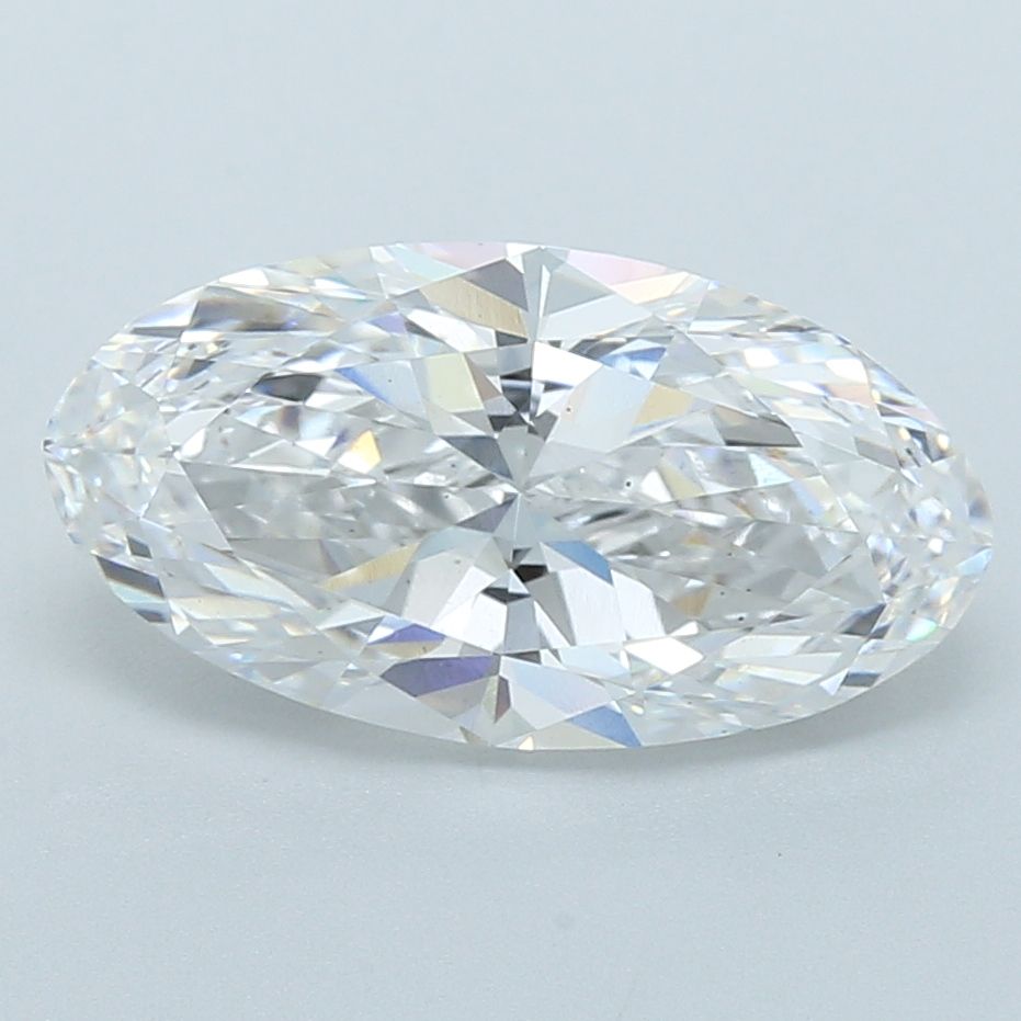 5.08 ct. oval Lab Grown Diamond front image