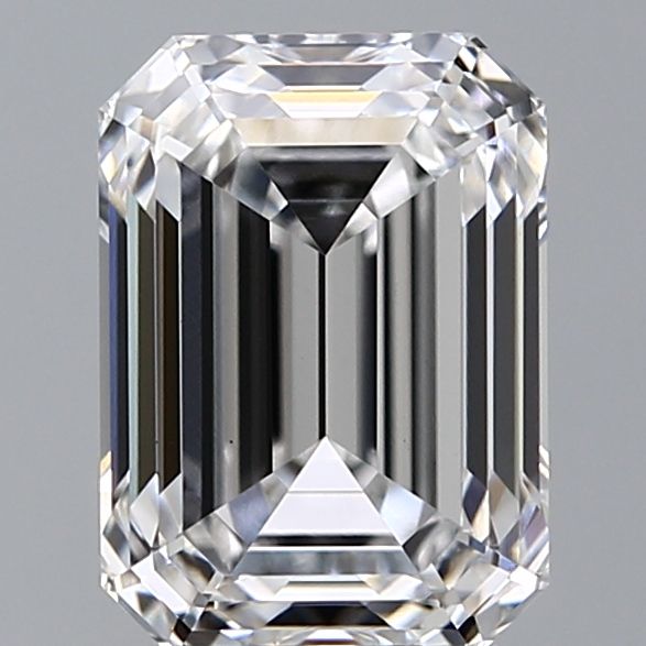 3.57 ct. emerald Lab Grown Diamond front image