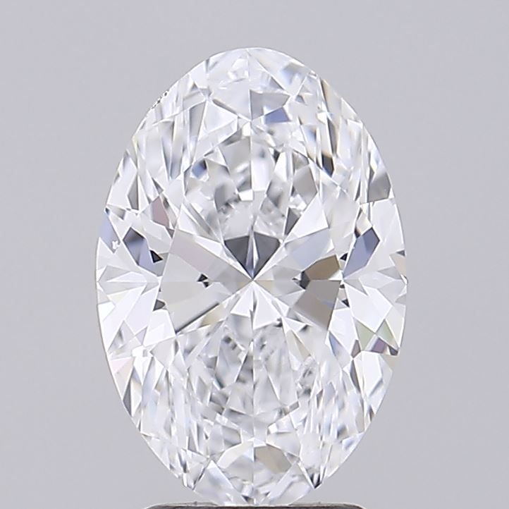 2.00 ct. oval Lab Grown Diamond front image