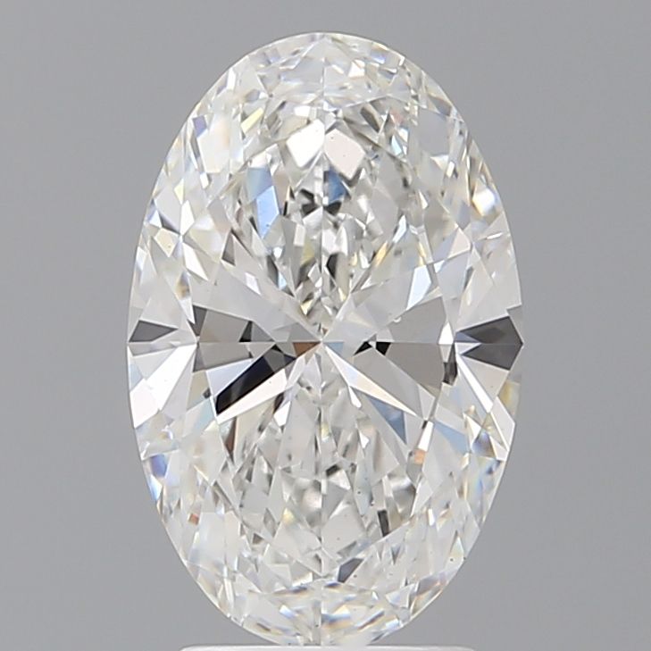 3.01 ct. oval Lab Grown Diamond front image