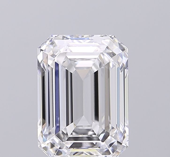 2.57 ct. emerald Lab Grown Diamond front image