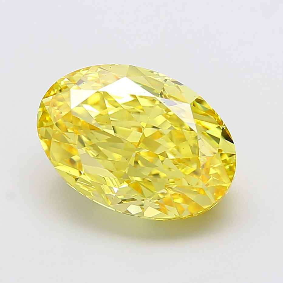 8.06 ct. oval Lab Grown Diamond front image