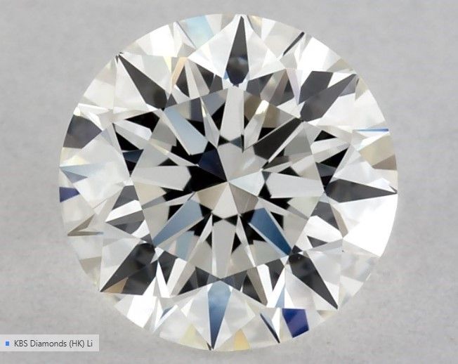 0.57 ct Round diamond