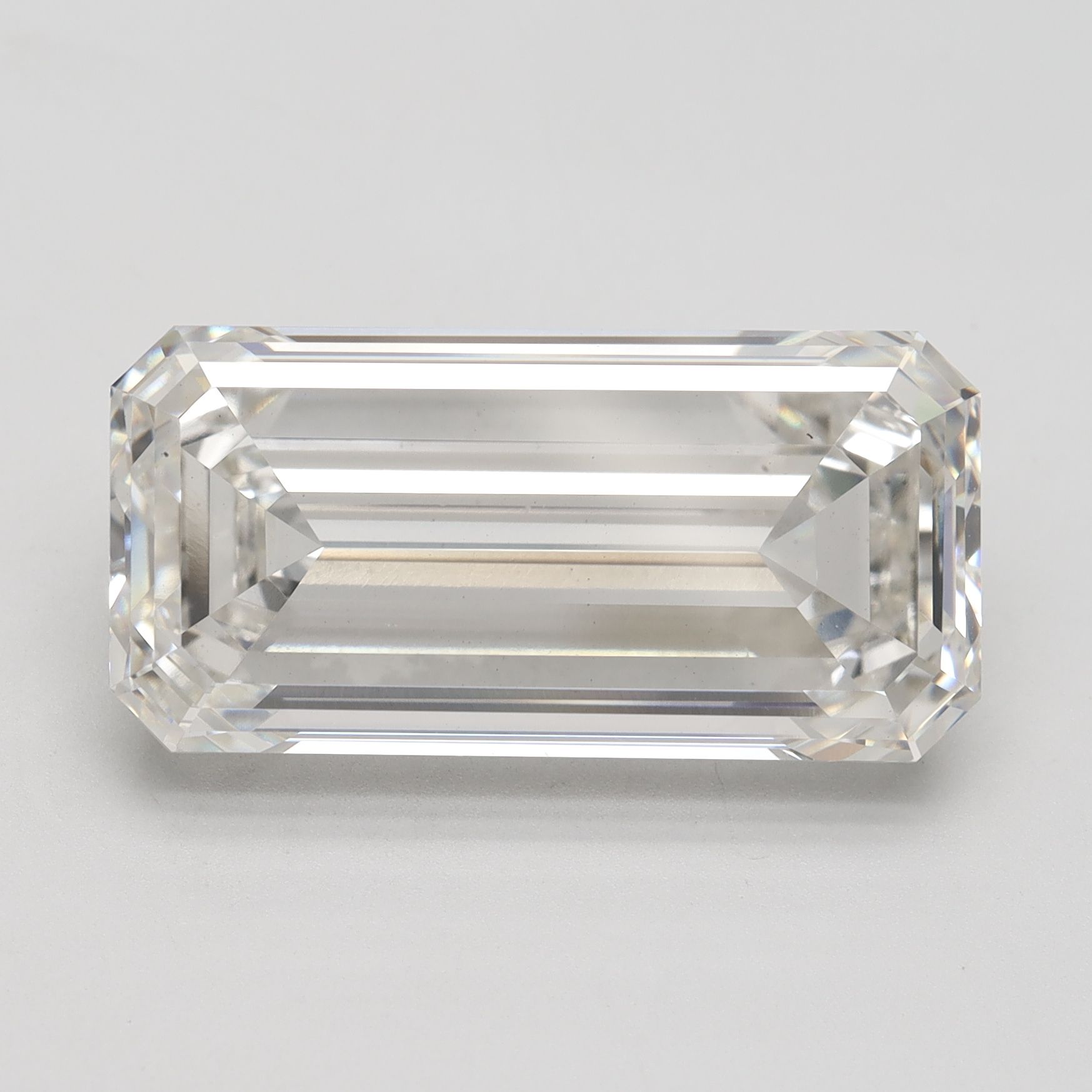 12.17 ct. emerald Lab Grown Diamond front image