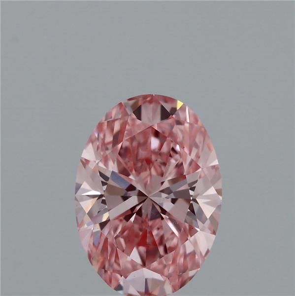 1.51 CT Fancy Vivid Pink OVAL