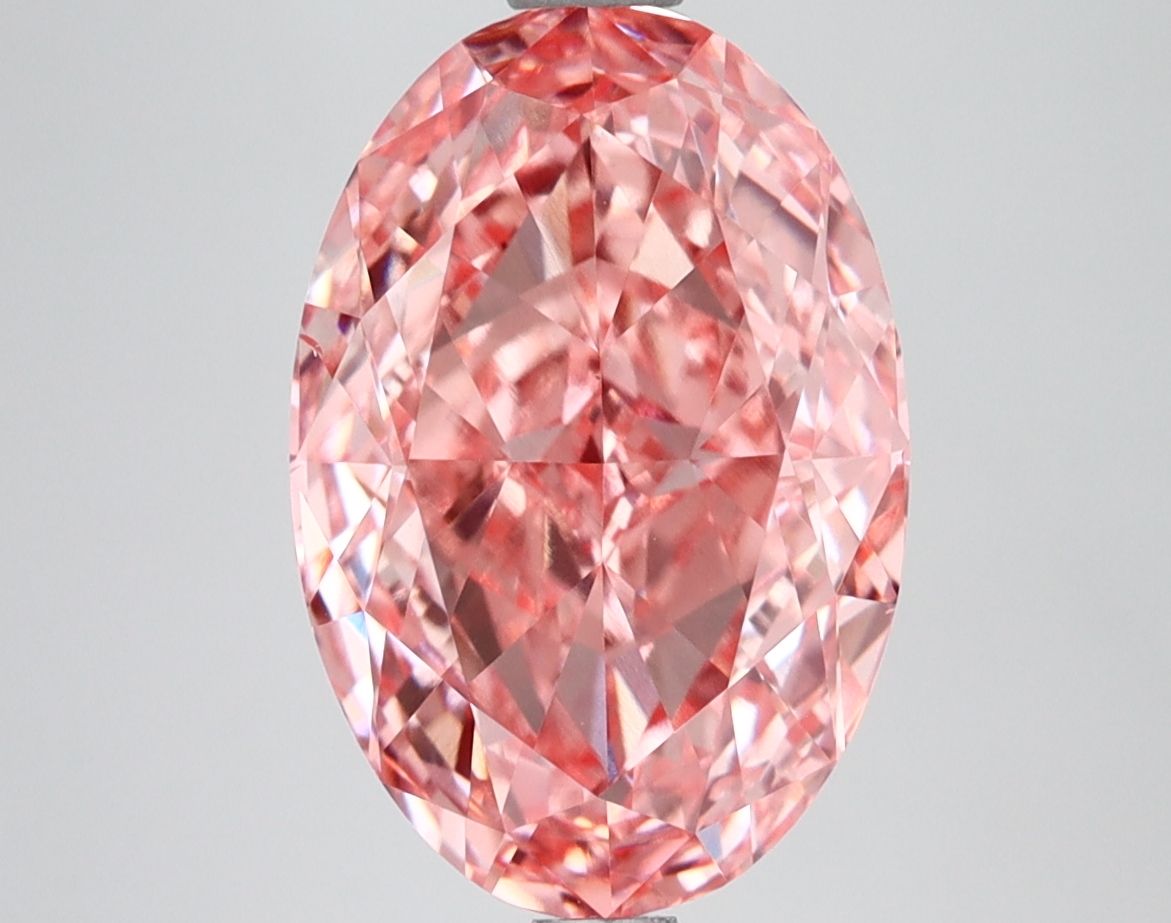 4.10 ct. oval Lab Grown Diamond front image