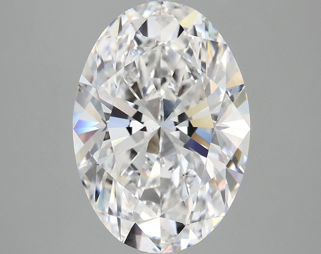 4.09 ct. oval Lab Grown Diamond front image