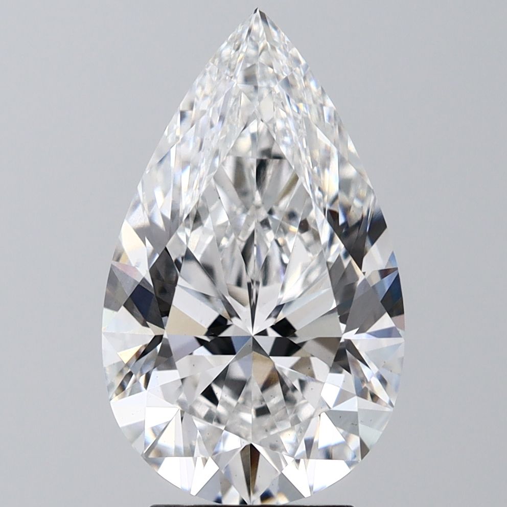 3.85 ct. pear Lab Grown Diamond front image