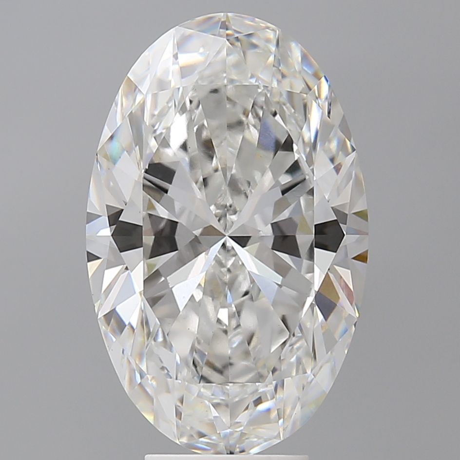 6.60 ct. oval Lab Grown Diamond front image