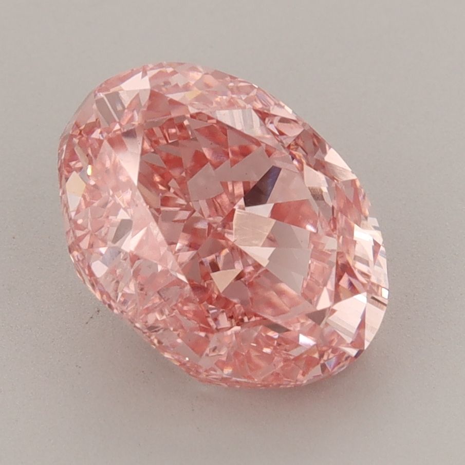 3.12 ct. oval Lab Grown Diamond front image