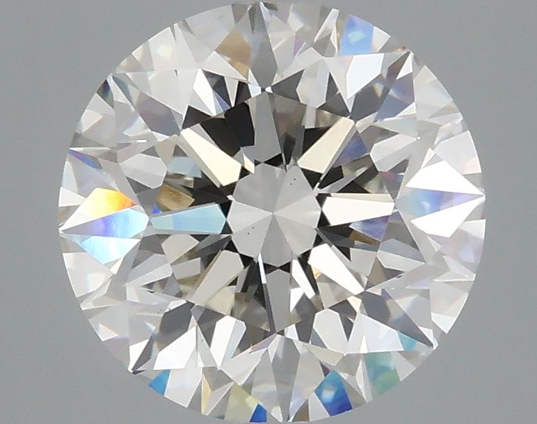 2.96 ct. round Lab Grown Diamond front image