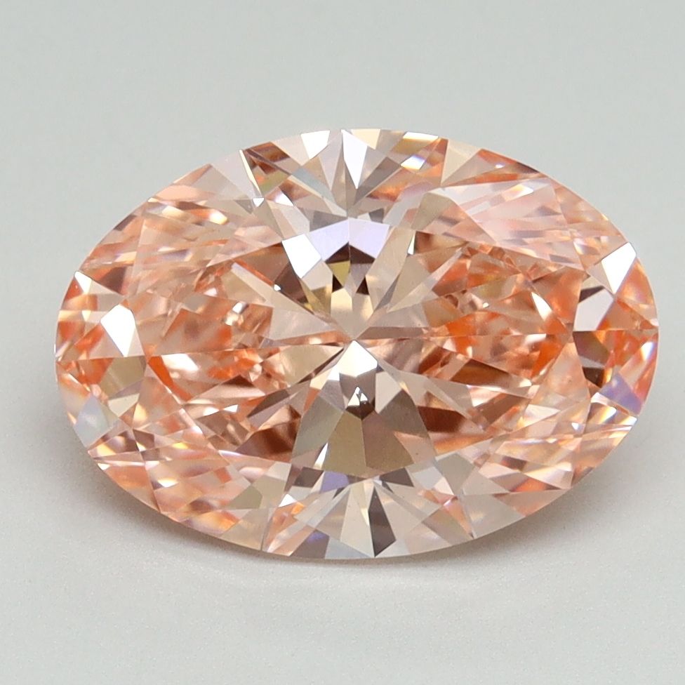 3.03 ct. oval Lab Grown Diamond front image