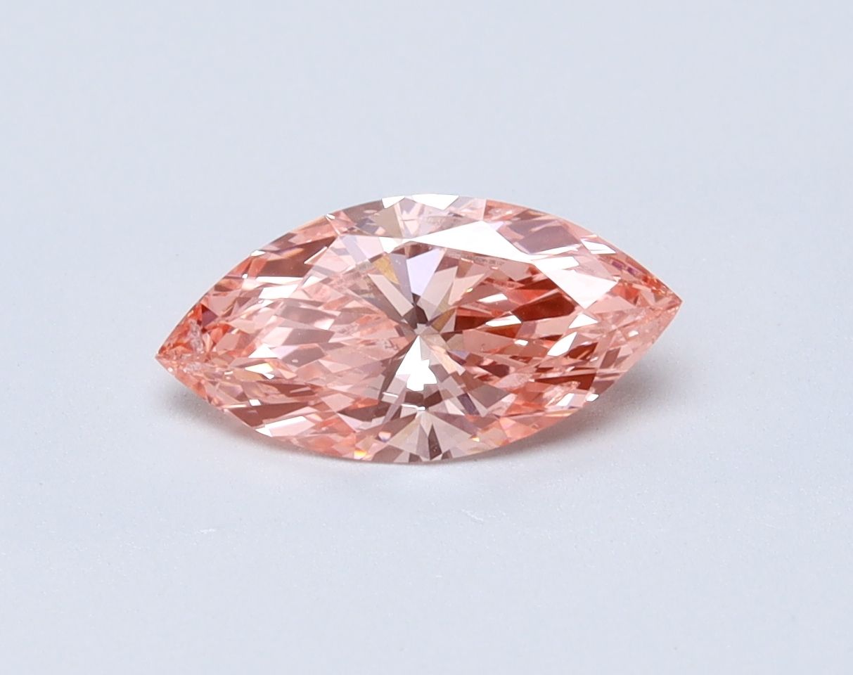 0.73 ct. marquise Lab Grown Diamond front image