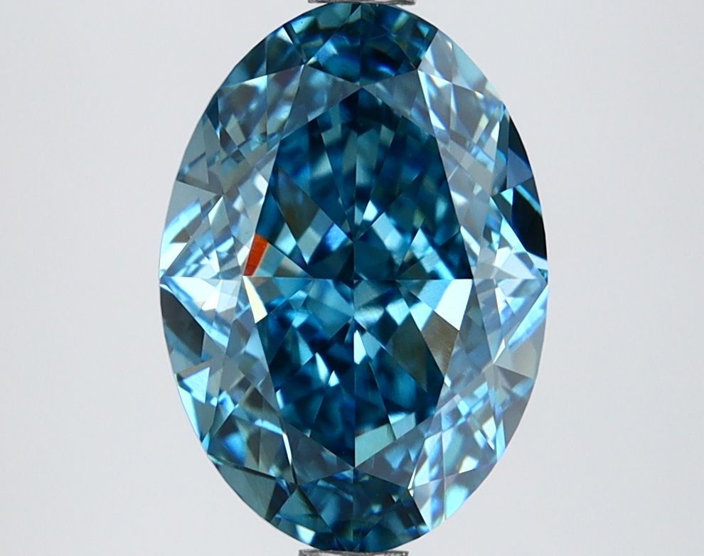 3.11 ct. oval Lab Grown Diamond front image