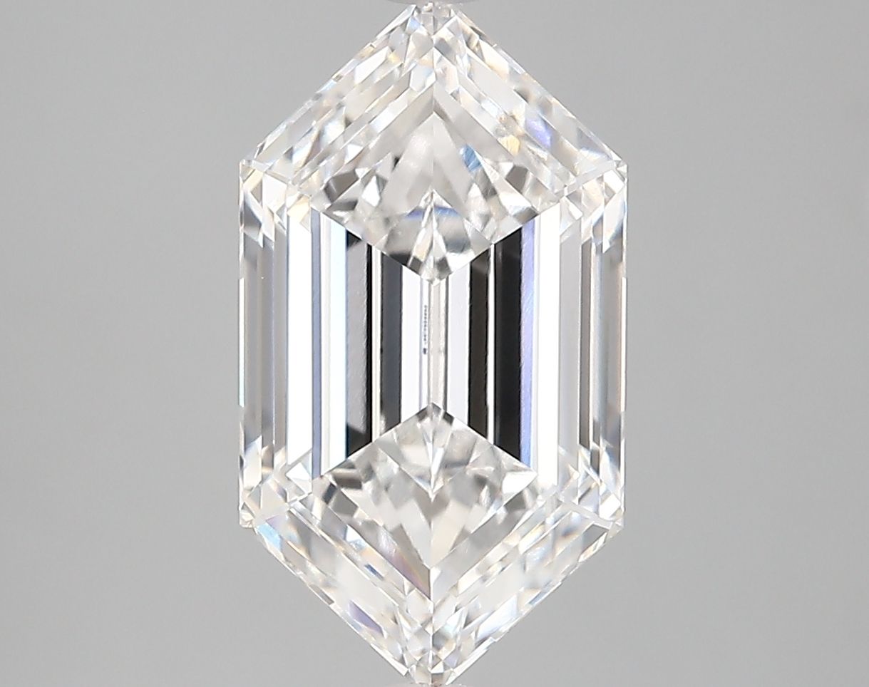 3.96 ct lab-grown Hexagonal Diamond
