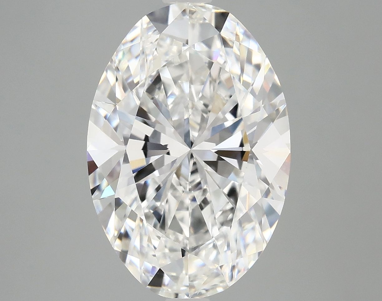 5.02 ct. oval Lab Grown Diamond front image