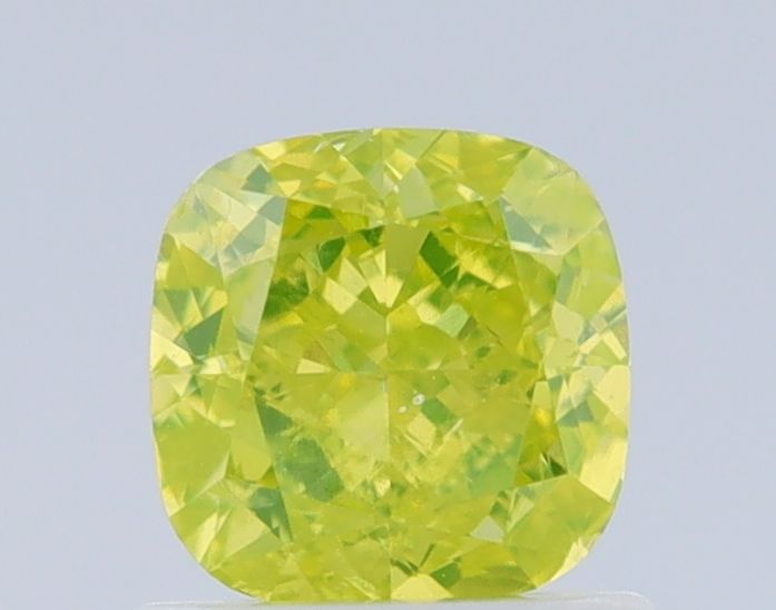 Diament 1.02 ct Fancy Intense Greenish Yellow/SI1