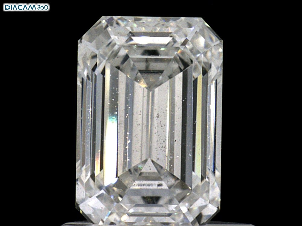 1.03 ct. emerald Lab Grown Diamond front image