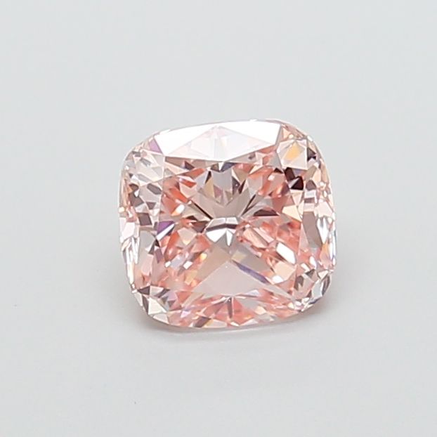 1.53 CT Fancy Intense Pink CUSHION MODIFIED