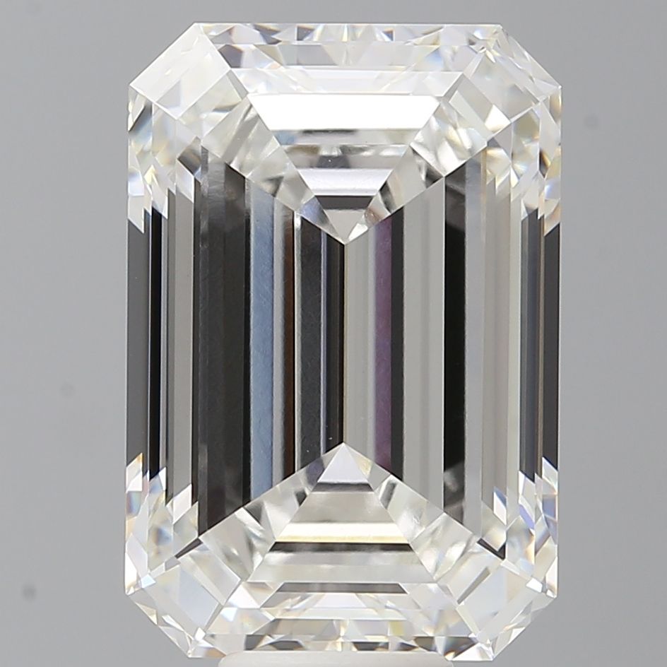 11.58 ct. emerald Lab Grown Diamond front image