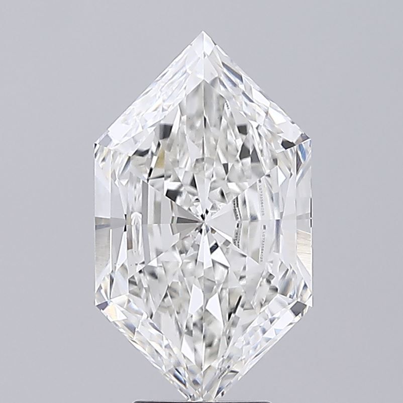 4.34 ct lab-grown Hexagonal Diamond