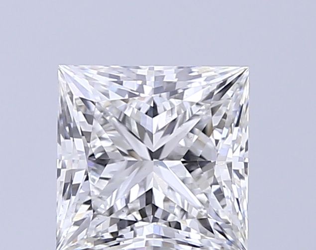 2.09 ct Princess diamond