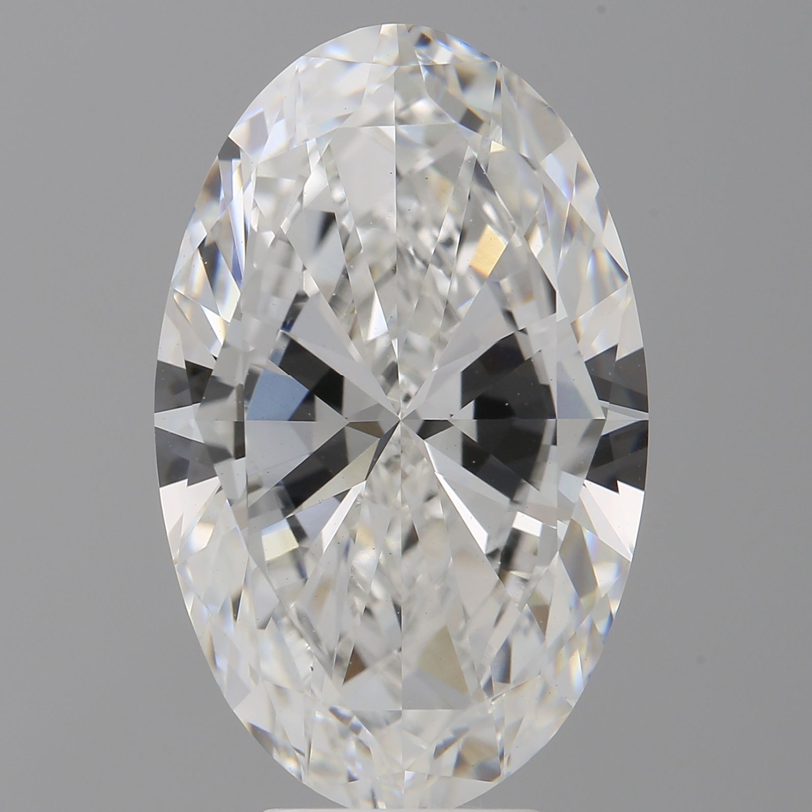 7.01 ct. oval Lab Grown Diamond front image