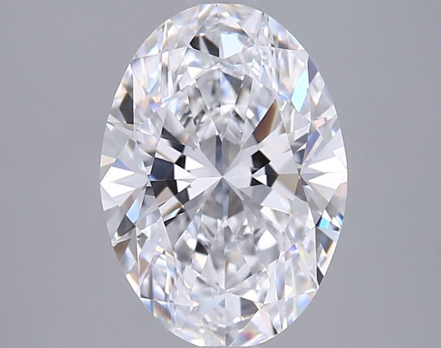 2.06 ct. oval Lab Grown Diamond front image