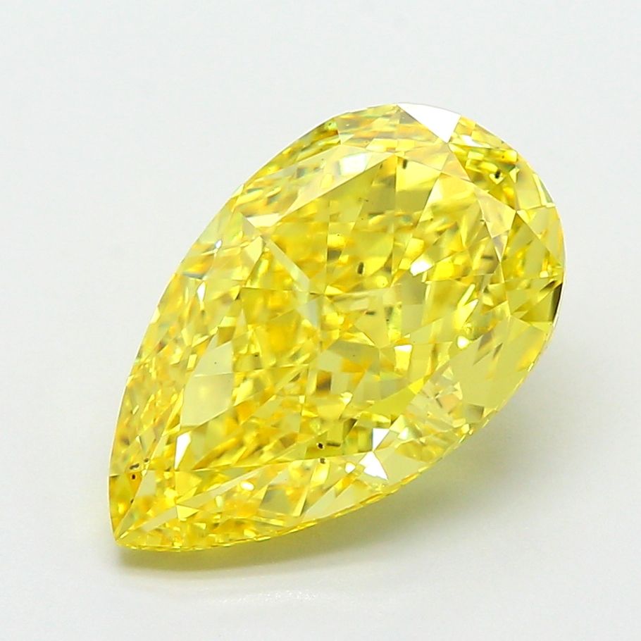 4.64 ct. pear Lab Grown Diamond front image
