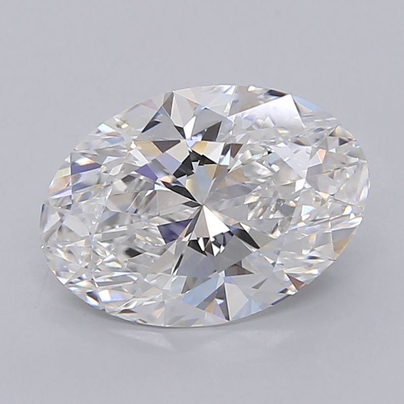 2.97 ct. oval Lab Grown Diamond front image