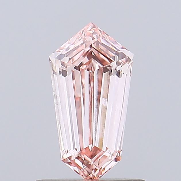 0.85 CT Fancy Intense Pink HEXAGONAL