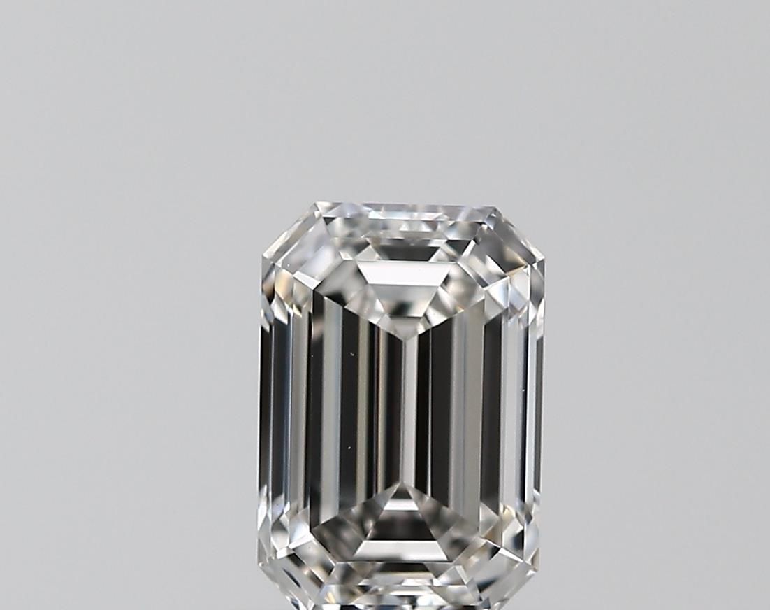 0.76 ct. emerald Lab Grown Diamond front image