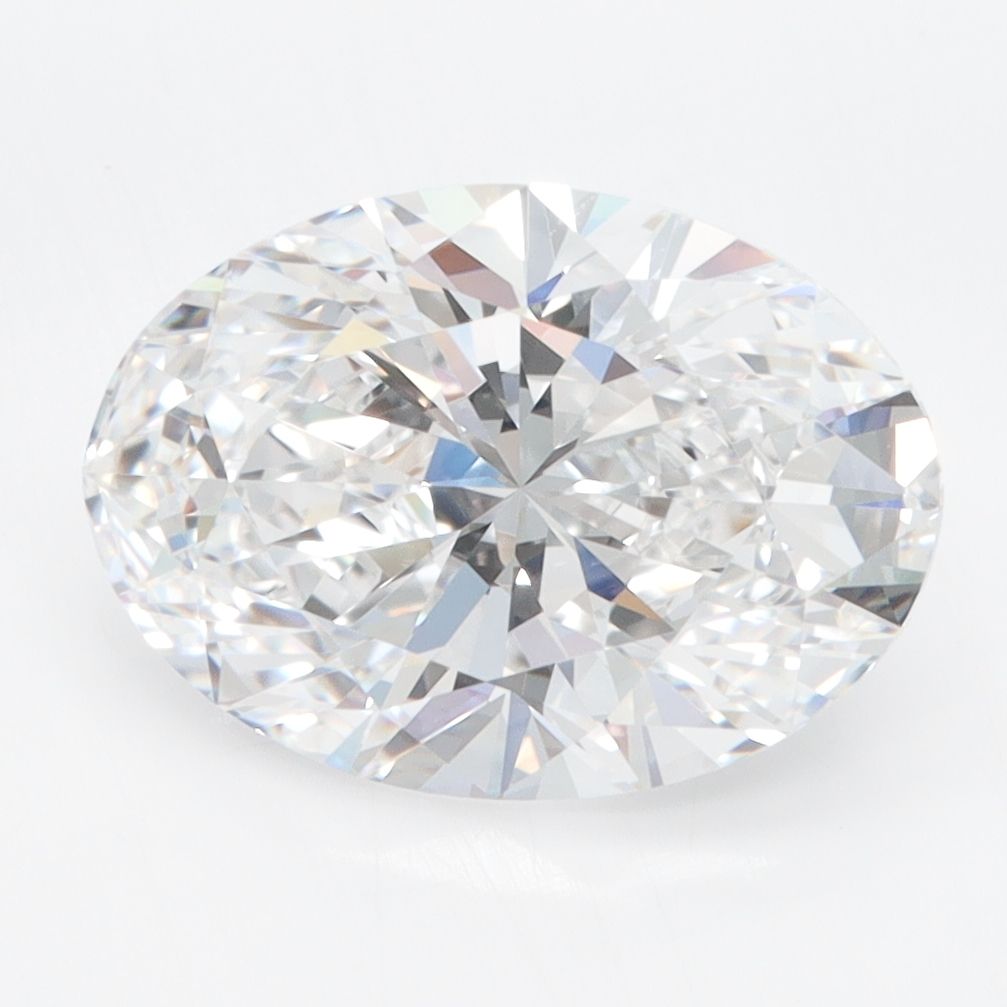 3.50 ct. oval Lab Grown Diamond front image