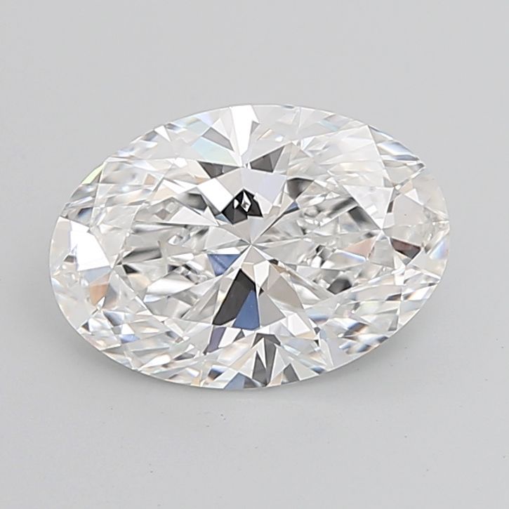 6.05 ct. oval Lab Grown Diamond front image