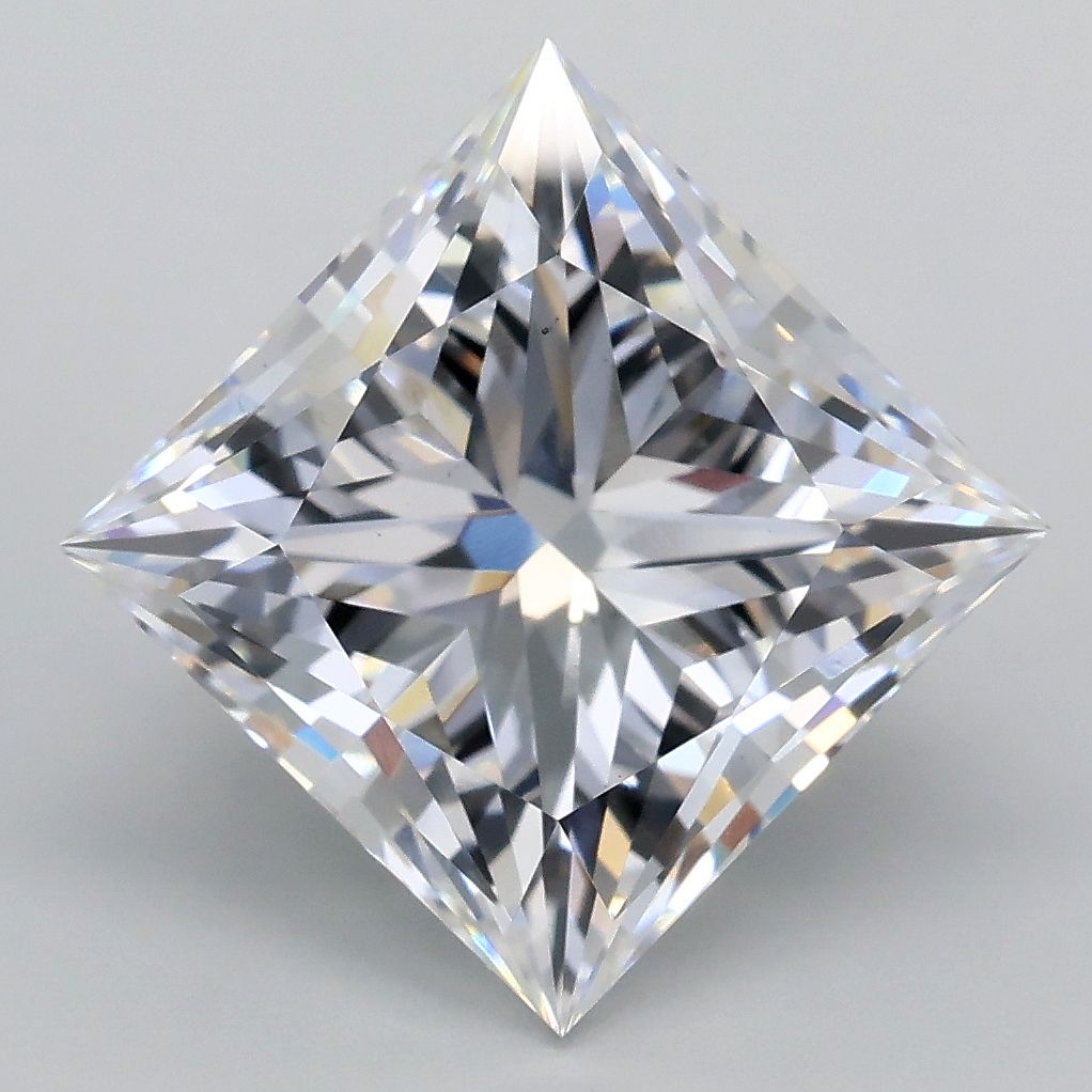 4.09 ct. princess Lab Grown Diamond front image