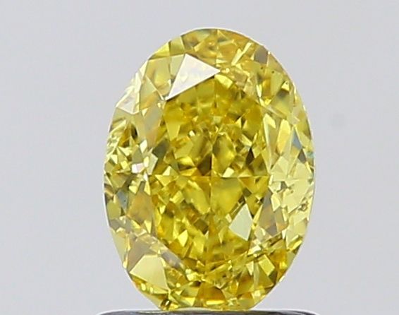 1.04 CT Fancy Vivid Yellow OVAL