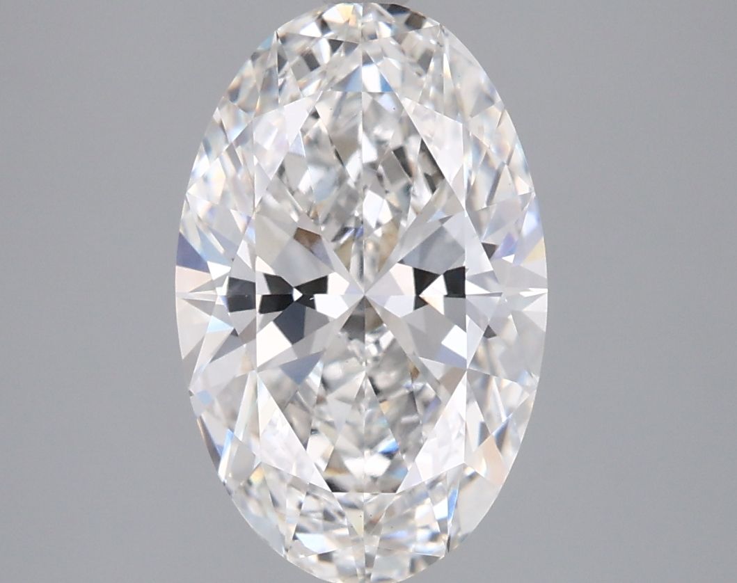 3.02 ct. oval Lab Grown Diamond front image